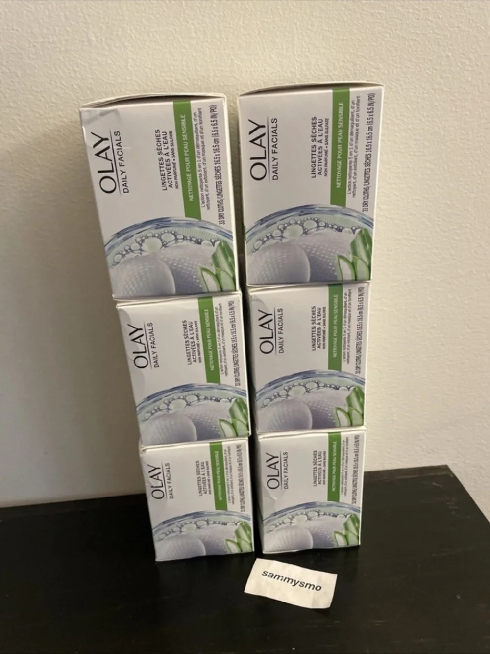 OLAY boxes daily